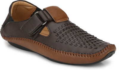 Rising Wolf Men Brown Casual