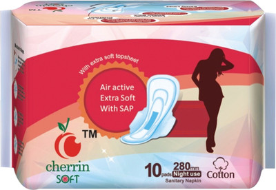 

Cherrin Ch_Combo_10 Sanitary Pad(Pack of 10)
