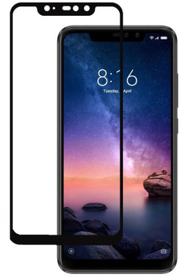 Krkis Tempered Glass Guard for Mi Redmi Note 6 Pro(Pack of 1)