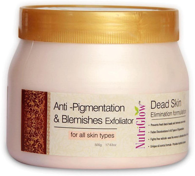 

NutriGlow Anti-Pigmentation & Blemishes Facial Exfoliator 500g Scrub(500 g)