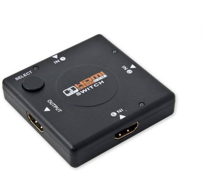 Terabyte HDMI SWITCH 3 IN 1 Media Streaming Device(Black)