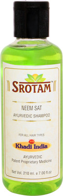 

Srotam Neem Sat Shampoo ( Set of 1 Bottle )(210 ml)