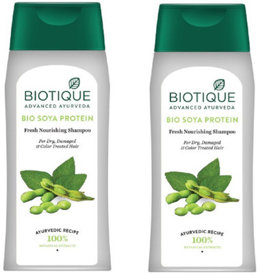 

BIOTIQUE BIO Soya Protein Fresh Nourishing Shampoo For Dry , Damaged & Colour Treated Hairs 400ml(400 ml)