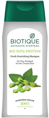 

BIOTIQUE BIO SOYA PROTEIN FRESH NOURISHING SHAMPOO FOR DRY , DAMAGED & COLOR TREATED HAIRS 400ML(400 ml)