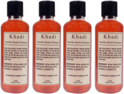 

Khadi Herbal Satritha Shampoo - 840ml (Set of 4)(0.840 ml)