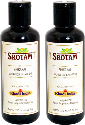 

Srotam Shikakai Shampoo ( Set of 2 Bottle )(420 ml)