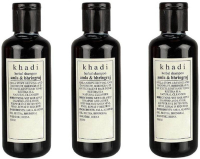 

Khadi Herbal Amla & Bhringraj Shampoo - 630Ml (Set Of 4)(0.630 ml)