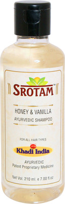 

Srotam Honey & Vanilla Shampoo ( Set of 1 Bottle )(210 ml)