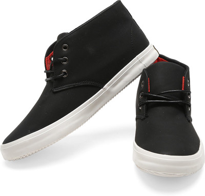 

Pure Play Elegant Canvas Shoes For Men(Black