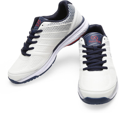 Pure Play PPRM-10033-Gladiator Running Shoes For Men(White