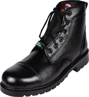 Para Commando DDMS Boots For Men(Black , 8)