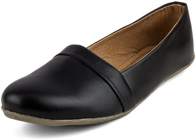 

Tashi Black Synthetic Leather Loafer cum Belly Shoes For Women/Girls- 36 Casuals For Women(Black