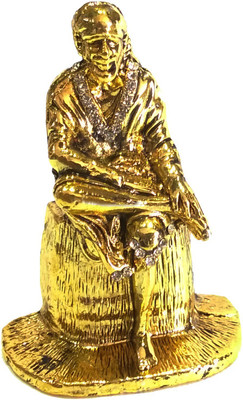 61% OFF on Swarnim Jewellers Sai Baba Decorative Showpiece - 6.3 cm(Brass, Gold) 61% OFF on Swarnim Jewellers Sai Baba Decorative Showpiece - 6.3 cm(Brass, Gold)
