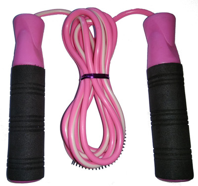 

Sports King SKR106 Ball Bearing Skipping Rope(Pink, Length: 7 inch)