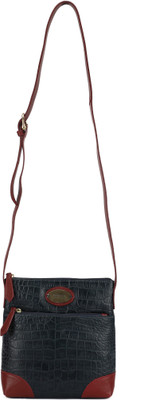 

Hidesign Women Casual Blue Genuine Leather Shoulder Bag