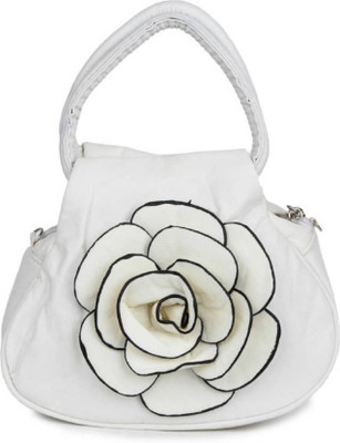 

AL NOONE STAR Women Casual White PU Sling Bag