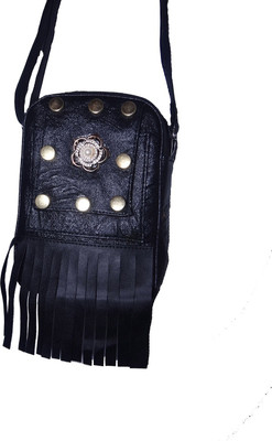 

Aayatouch Girls Casual, Formal, Evening/Party Black Synthetic Leather Sling Bag