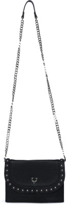 

Allen Solly Women Casual Black PU Sling Bag