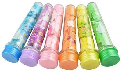

SSD Flower Petals Paper Clean Soft Soap Set Of 6 Pieces (Assorted Flavours),Flower Soap(10 g)
