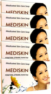 

Mediskin Soap 75gm (375g, Pack Of 5) Ethix(375 g, Pack of 5)