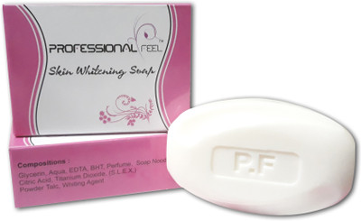 

Professional feel Skin Whitening Soap, Suitable for all skin, unisex for fairness (set of 6)(450 g, Pack of 6)