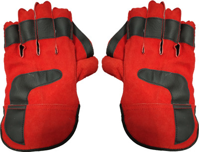 

JMO27Deals Alligator Tournament Cricket Wicket Keeping Gloves (, Red