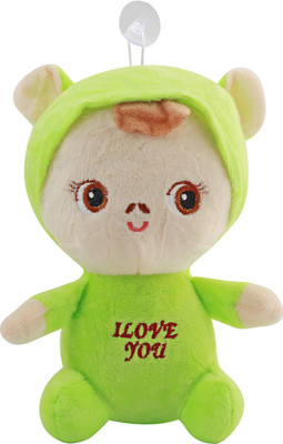 

Miss & Chief Lovely Stuffed Toy Doll Animal Image Stuffed Doll Plush | Gifts toy For Children - 20 cm(Green)
