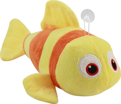 

Miss & Chief Mini GoldFish Stuffed Soft Plush Toy | Non-toxic and soft fabric | Huggable and loveable for someone special | Soft Clown Fish Stuffed Toy | Best Gift For Kids - 20 cm(Yellow, Orange), Orange;yellow