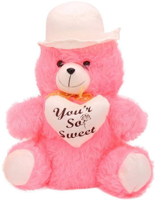 

kashish gift gallery pink teddy bear 30cm - 10 cm(Pink)