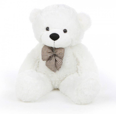 

vervain Cute White teady Bear - 4 ft - 115 cm(White)