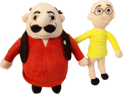 

Manjom Soft Toys- Motu Patlu-11 inch - 11 inch(Red)