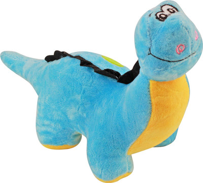 

Miss & Chief Cute Dinosaur Plush Toy | Cartoon Dino stuffed Toys | Cute Animal Stuff Plush Toys | Best Gift For Kids - 20 cm(Sky Blue)