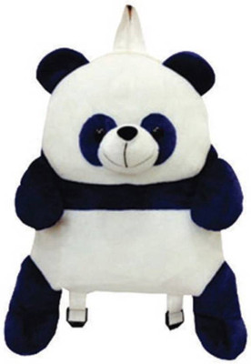 

Ashirwad Soft Velvet Cute Panda Bag (13 Inch) Black & White - 35 cm(Black & White)
