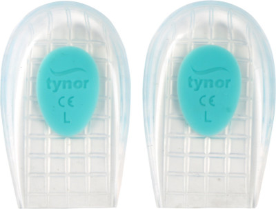 

Tynor SOFT HEEL CUSHION SILICONE Foot Support(Multicolor, Transparent