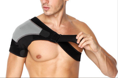 

Tima HIGH GRADE NEOPRENE ADJUSTABLE SHOULDER SUPPORT Shoulder Support (, Black, Black;grey