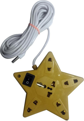 

Daiwik Extension_Star yellow 5 Socket Surge Protector(Yellow)