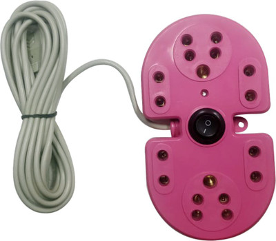 

Daiwik Extension_Rectangle pink 6 Socket Surge Protector(Pink)
