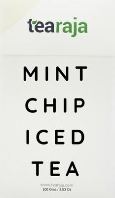 

Tearaja Mint Chip Iced Tea 100 Gms | Conatins- Premium Organic USDA Certified Darjeeling Black Tea, Peppermint, Chocolate & Vanilla Iced Tea(100 g, Vacuum Pack)