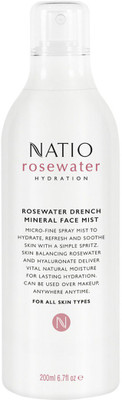 

Natio Rosewater Hydration Rosewater Drench Mineral Face Mist(200 ml)