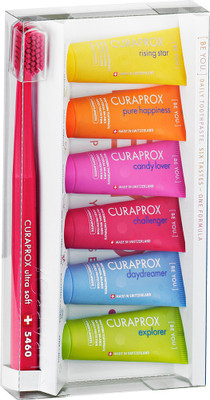

Curaprox [BE YOU.] SIX TASTE PACK Toothpaste(60 g)