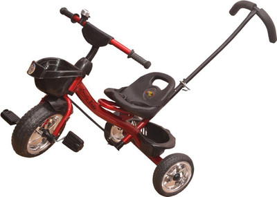 Lovely Baby Products 181 Baby Tricycle(Yellow), Red