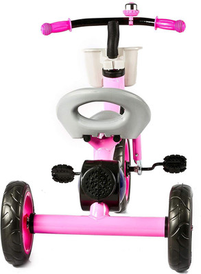 Baybee Octroid Musical tricycle for Baby with LED For Kids 2 and Up Boys & Girls Tricycle(Blue), Pink