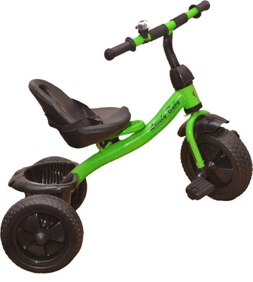

Oximus Baby Tricycle for Kids with Front & Basket Recommended for Toddler 1,2,3,4,5 Year Old Children Tricycle for kids (Green) Baby Tricycle 501 Kids Tricycle(Red)