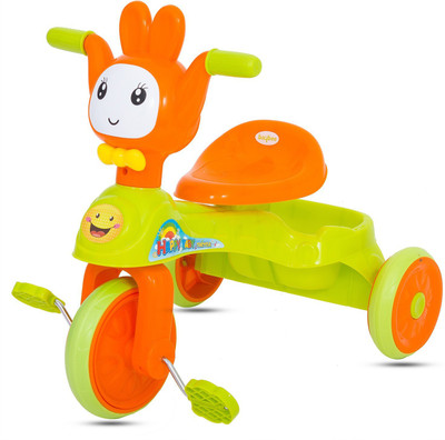 

Baybee Kids Tricycle Trike with Storage Bin |Up to 20 kgs Weight Capacity| Baby Tricycle for Kids/Baby for 1 to 5 Years Girls and Boy ( Orange ) A12 Tricycle(Multicolor)