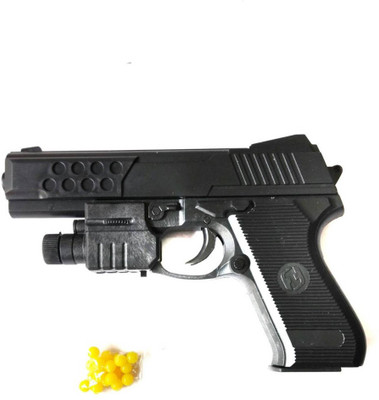 

jojoss Air Sports Laser Air Gun With Red Laser & Blue Light Pistol Kids Toy with black color for 6+ kids(Black)