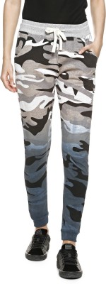 CAMPUS SUTRA Printed Women Beige Track Pants