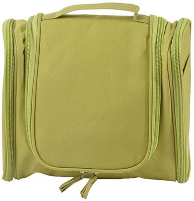 

ROYALDEAL Travel Toiletry Bags,Unisex Washable Bathroom Storage Hanging Cosmetic Multi Compartments, Portable Hanging Hook, Waterproof Lining Travel Toiletry Kit Travel Toiletry Kit (Green) Travel Toiletry Kit(Green)