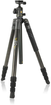 

Vanguard VEO 2 264CB Carbon Fiber Tripod Ball Head, Tripod Kit(Black, Supports Up to 8000)