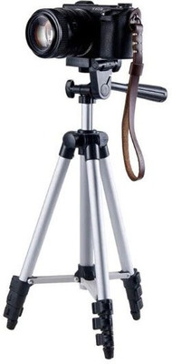 

Blue Birds 3110 Tripod Professional Camera Tripod with Carry Bag for DSLR Camera Camcorder and All Smartphones Tripod(Silver & Black, Supports Up to 1500)