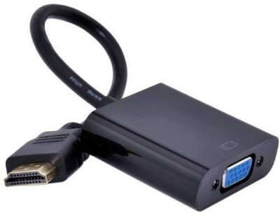 

Landmark TV-out Cable CVH_489C HDMI to VGA Cable compatible for laptop/PC/TV/Tablet/Projector/Xbox(Multicolor, For Computer)
